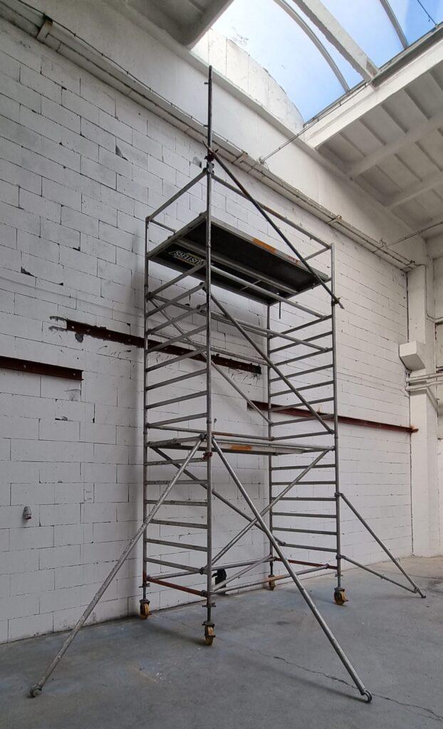 Mobilné hliníkové lešenie